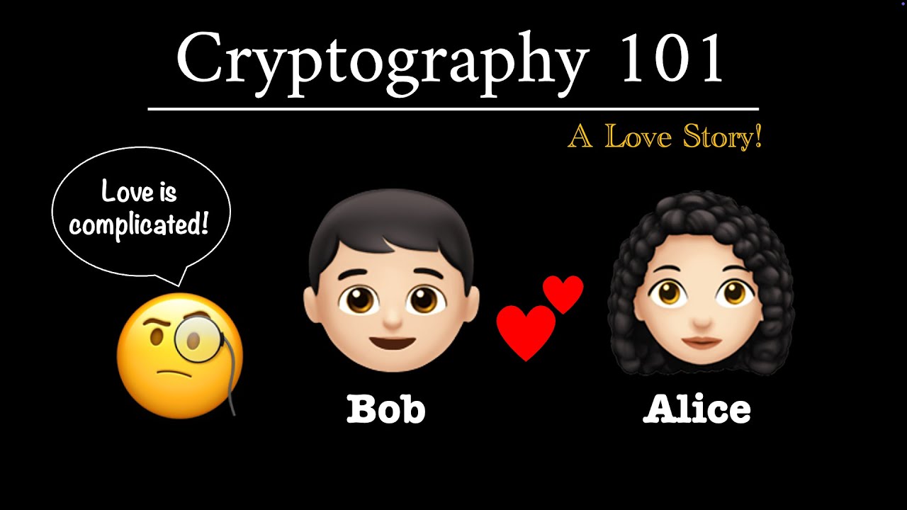 Cryptography 101: The Love Story of Bob & Alice ❤️