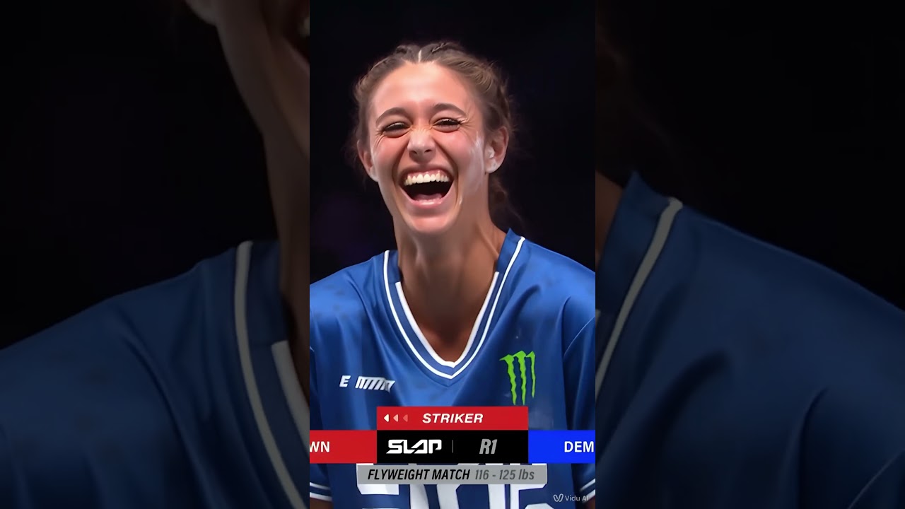 Do you dare to let your girlfriend go on stage? #mma #wwe #ufc #slapbattles
