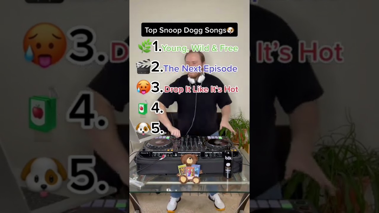 Snoop Dogg's Top 5 Hit Songs 🎶