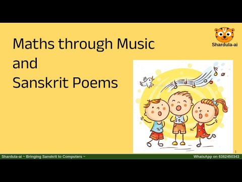 Maths & Sanskrit Poems: A Historical Connection 📚
