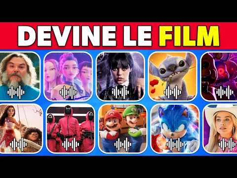 Devine 40 FILMS avec la CHANSON 🎬🍿🎵 KPop Demon Hunters, Stitch, Minecraft, Mercredi, Netflix