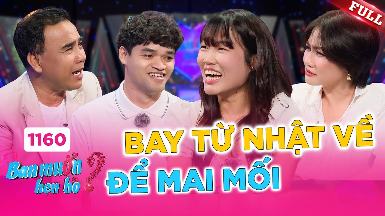 Bạn Muốn Hẹn Hò 1160A: Vũ Thụy Gây Sốc Với Chuyến Gặp Gỡ Nhanh