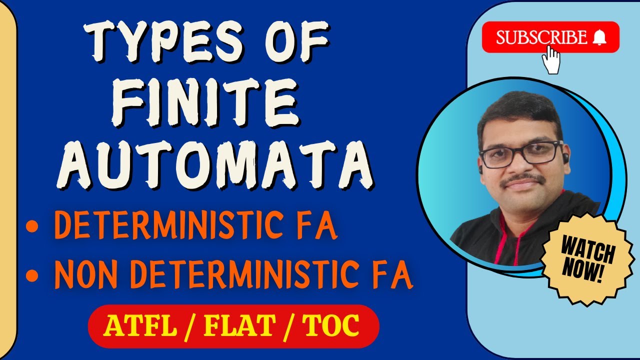 Understanding DFA & NFA: Types of Finite Automata Explained 🤖