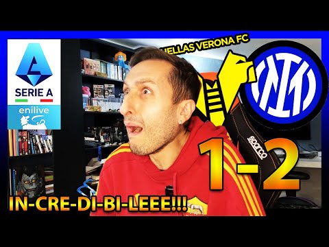 [GOL IN EXTREMIS E DELIRIO IN LIVE] VERONA-INTER 1-2: CHIVU ACCORCIA SUL NAPOLI‼️🤯