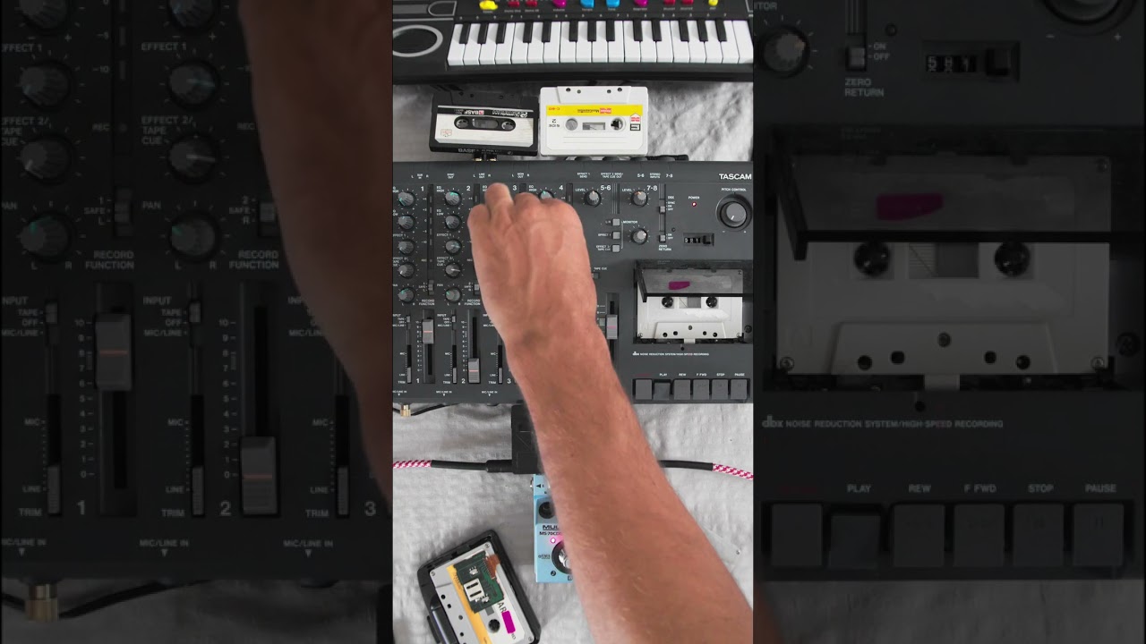 Tascam 414 Tape Loop Experiment ๐ถ