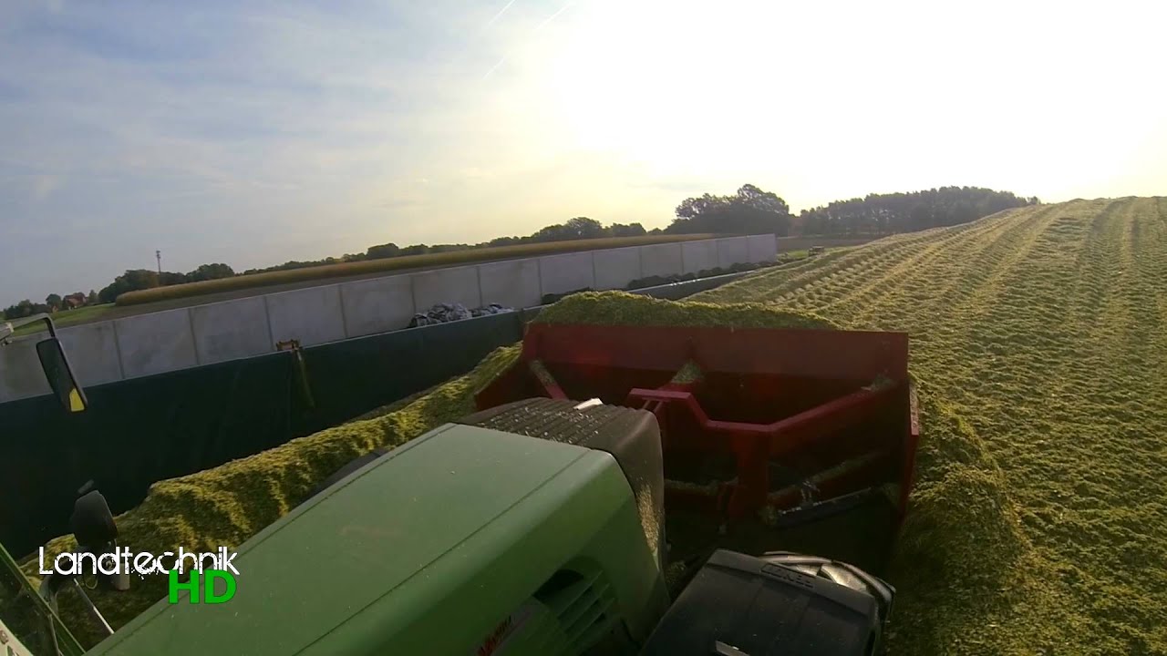 Fendt Vario 920 Turbo beim Mais schieben 🚜