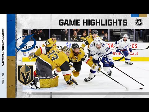 Lightning @ Golden Knights 2/18 | NHL Highlights 2023