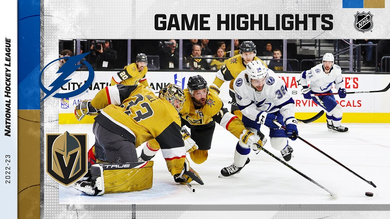Lightning vs. Golden Knights | Exciting NHL Highlights from 2/18 ⚡🏒