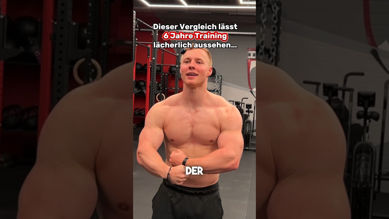 6 Jahre Training im Vergleich: So effektiv ist dein Workout wirklich 💪