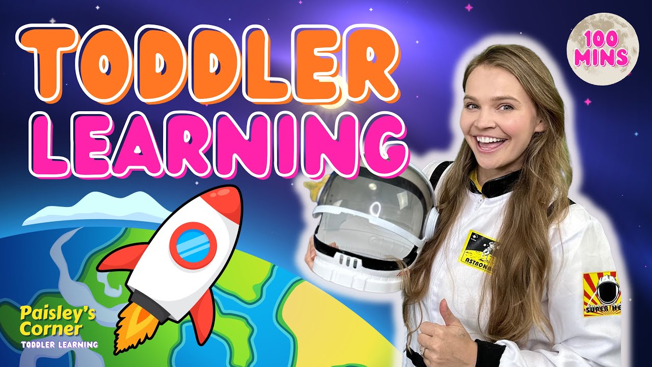 Toddler Space Learning Video 🌌