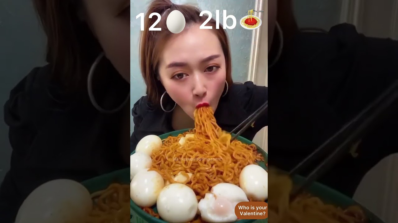 Eating Challenge Queen: 12 Eggs & 2lb Pasta 🍝