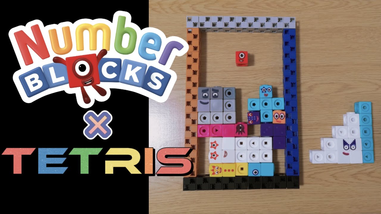 Numberblocks Tetris Animation with MathLink 🎮