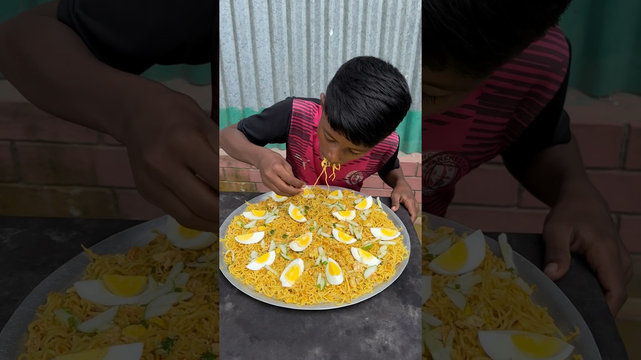 Enjoy Delicious Egg Noodles 🍜