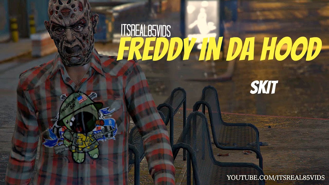 Freddy Krueger in GTA 5 Hood Skit 🎮