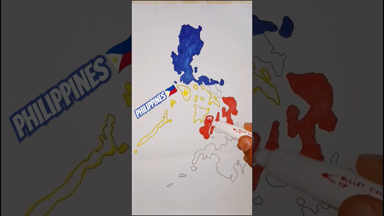 How to Draw the Philippines Flag 🇵🇭 | Easy Step-by-Step Guide