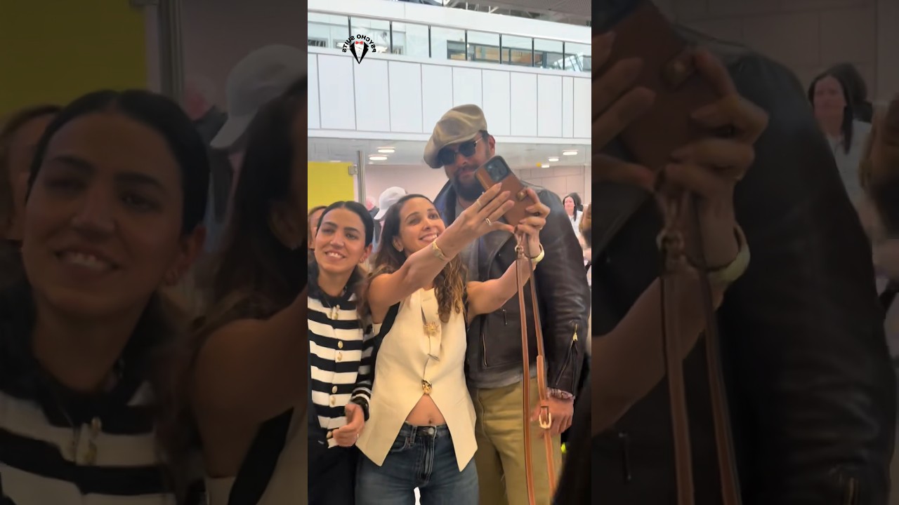 Jason Momoa Surprises Fans with Airport Photo Session 📸