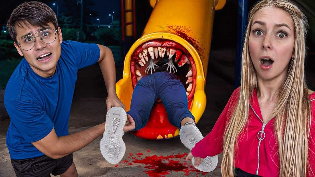 Coś Żyje w Strasznej Zjeżdżalni! (Slide Eater)