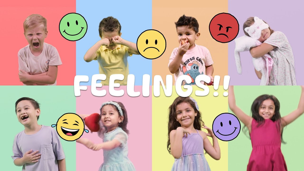 Emotions Song for Kids ๐ถ | Understanding Feelings