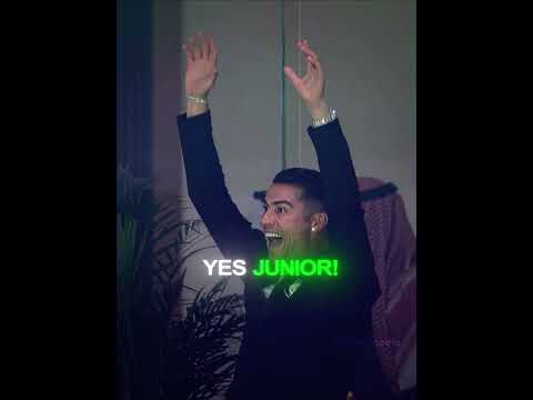 Ronaldo Reacts To His Son's Siu.. 😂