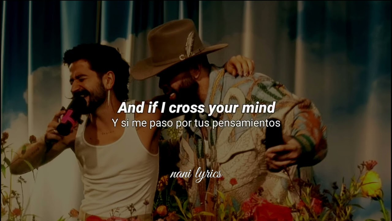 Camilo & Carin Leon - Una vida pasada (letra/lyrics) traducción