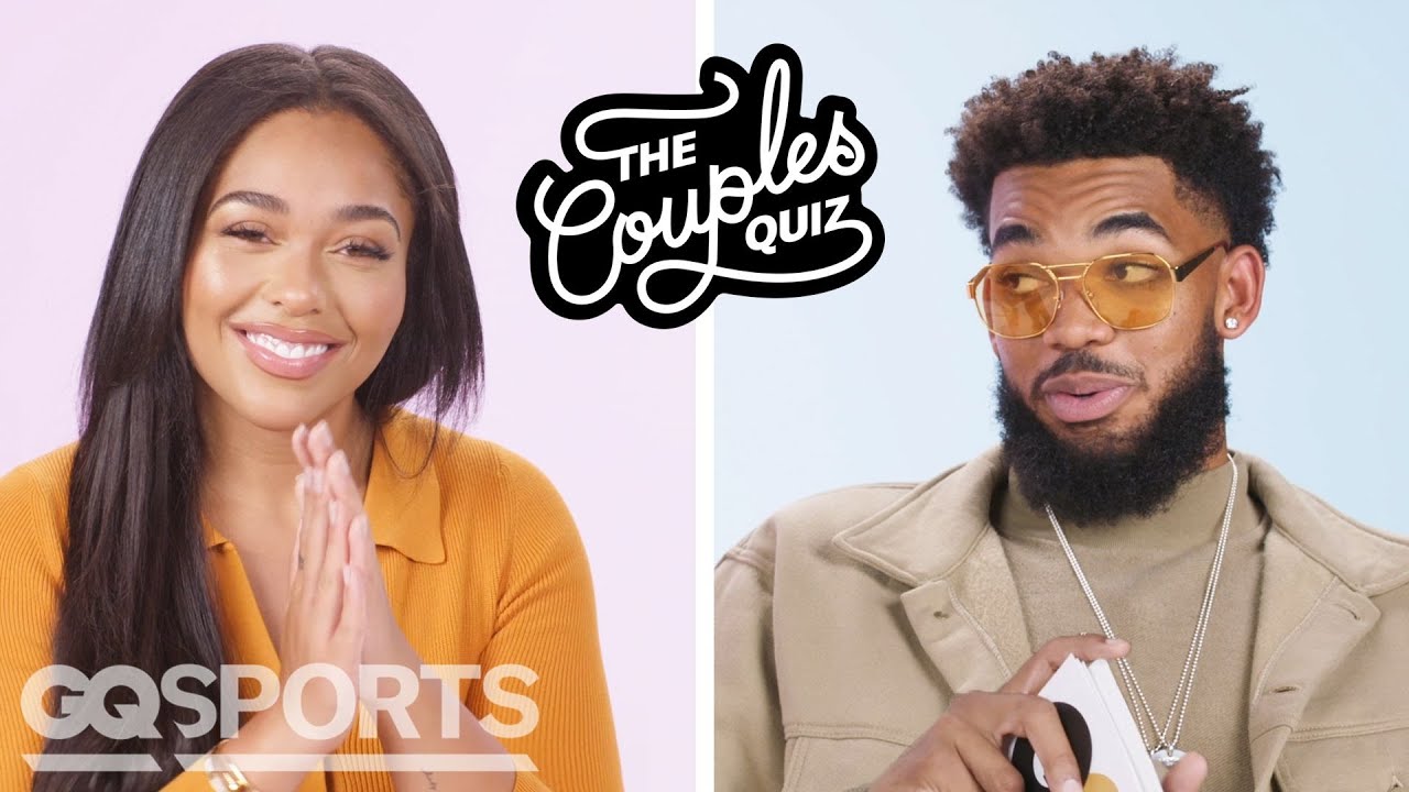 Karl-Anthony Towns & Jordyn Woods Couples Quiz π