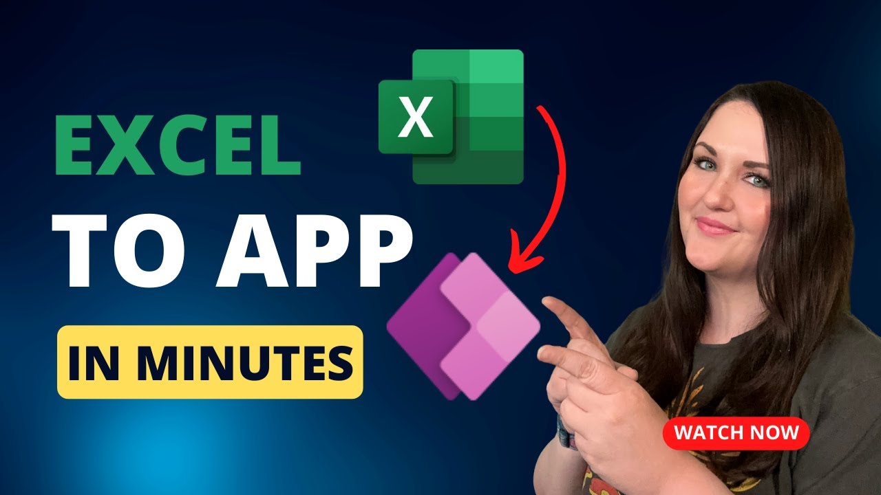 Turn Your Excel Spreadsheets into Power Apps in Minutes with AI