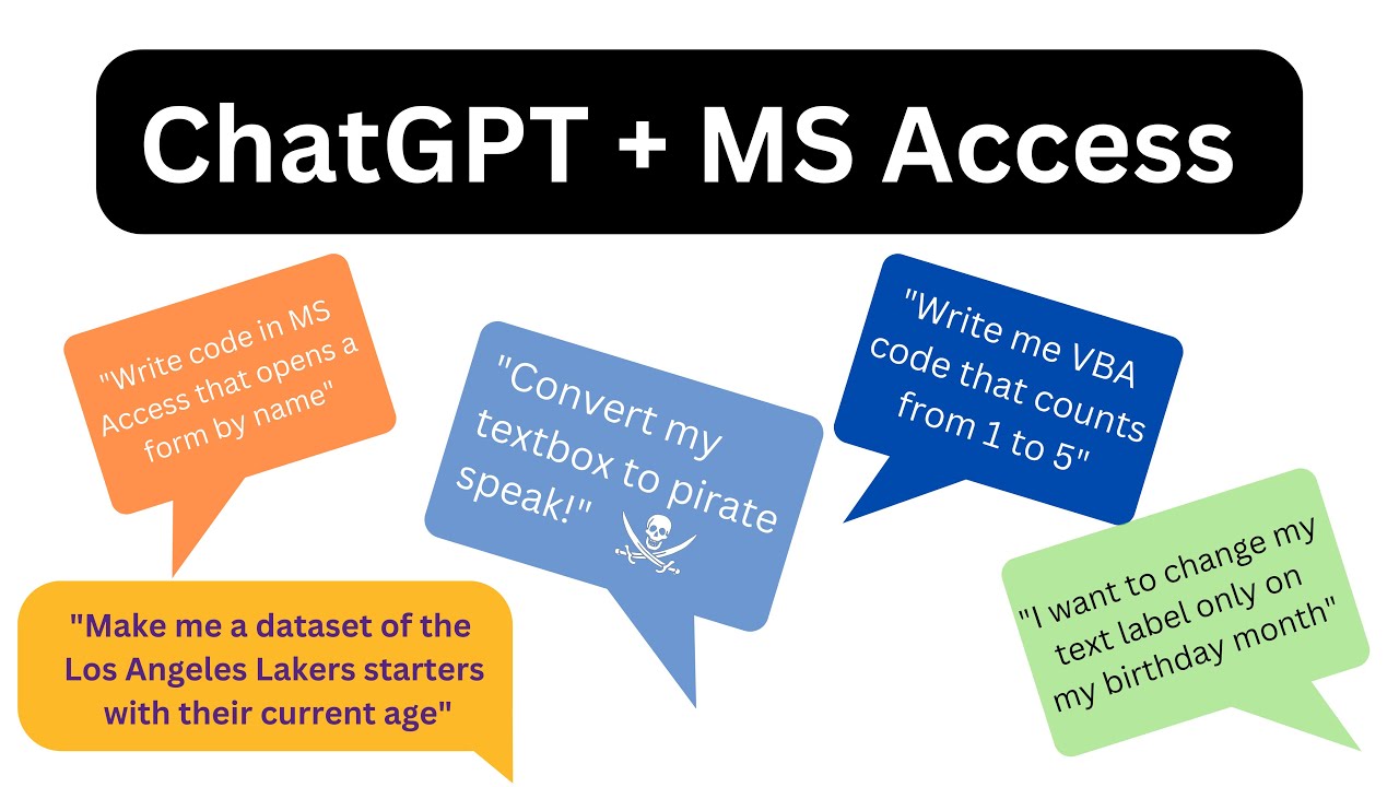 Boost Your Microsoft Access Skills with ChatGPT 🤖
