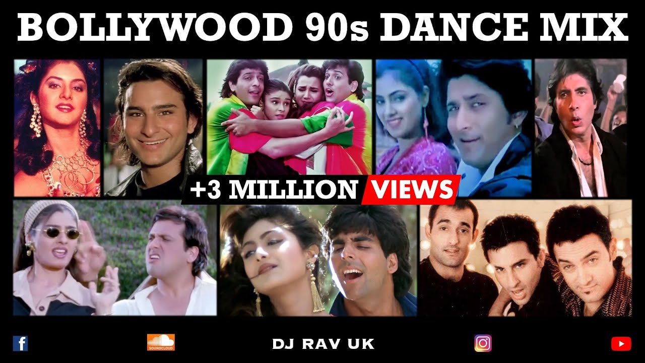 90s Bollywood Dance Mix 🎶