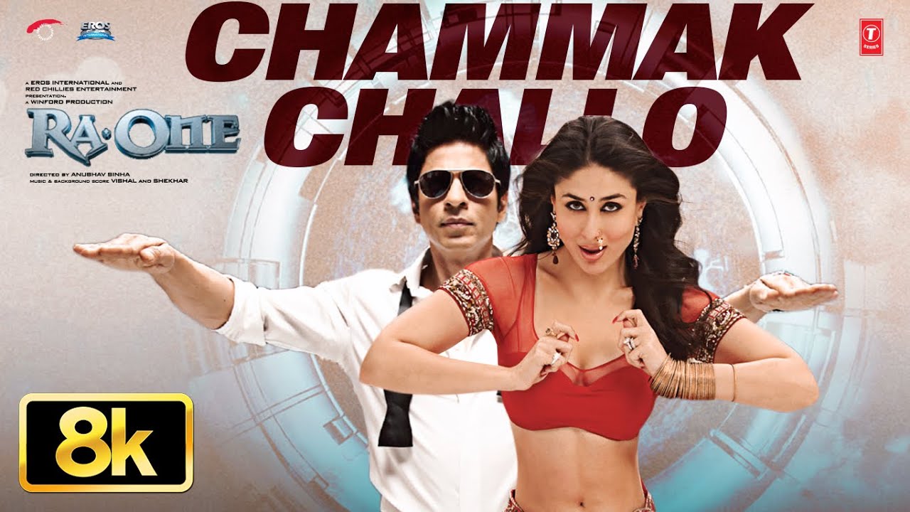 Watch the Stunning 8K 'Chammak Challo' Video from Ra One 🎶 | Shahrukh Khan & Kareena Kapoor