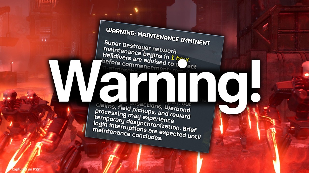 Helldivers 2 - Devs Sent This Out!