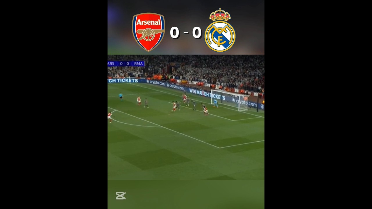 Arsenal Dominates Real Madrid 3-0 in Champions League QF
