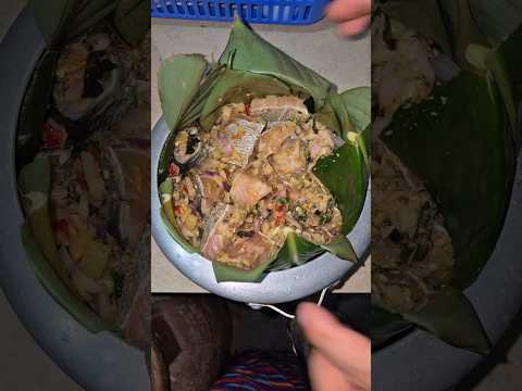 Local Fish Steam Fried in Leaves | Tangsa Tribes Cuisine | Traditional Arunachal Pradesh Foods, NE🇮🇳