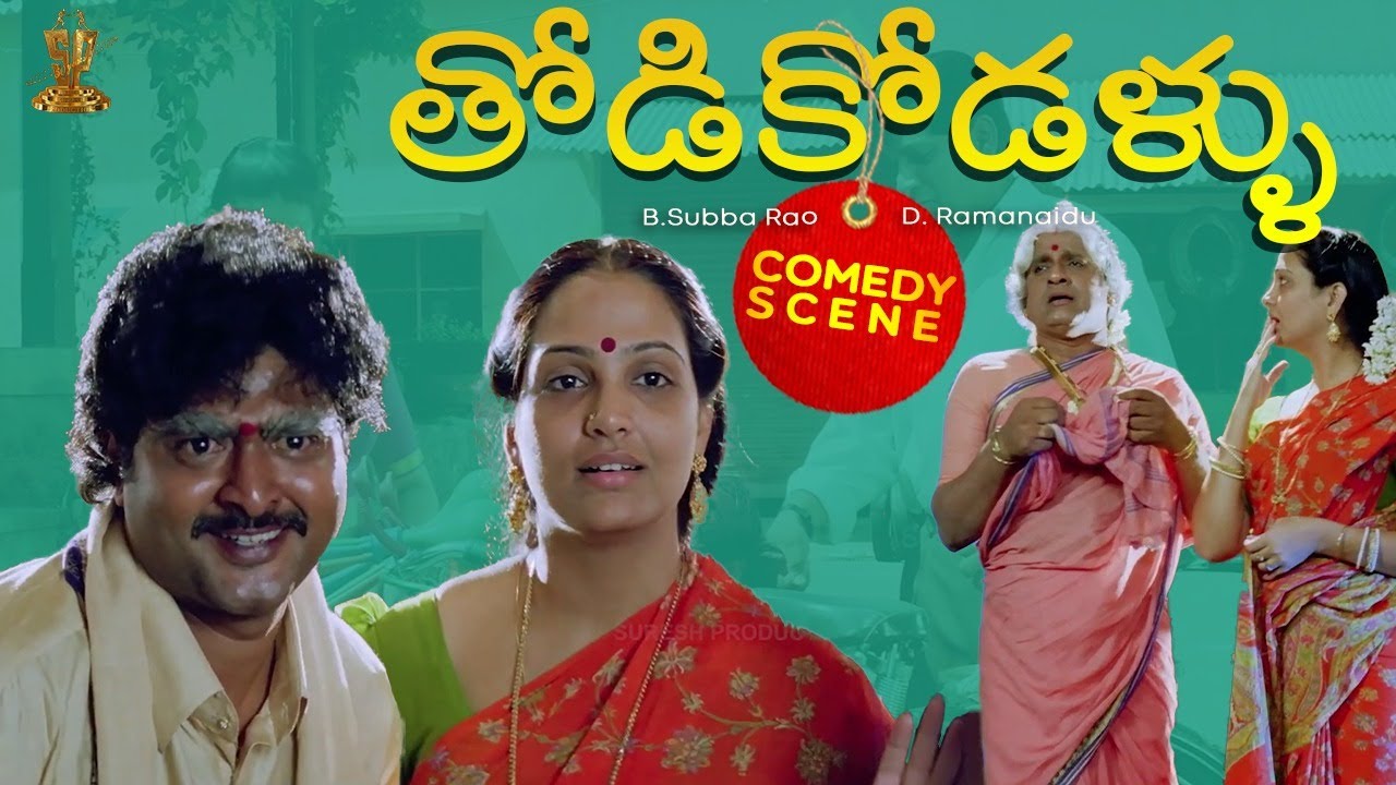 Sudhakar & A.V.S Super Comedy Scene Full HD | Thodi Kodallu Telugu Movie | Suresh Productions