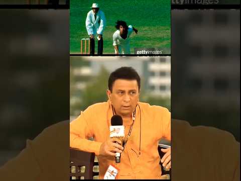 Sunil Gavaskar🙂 talked about#Imran khan#cricket#shorts#ytsorts