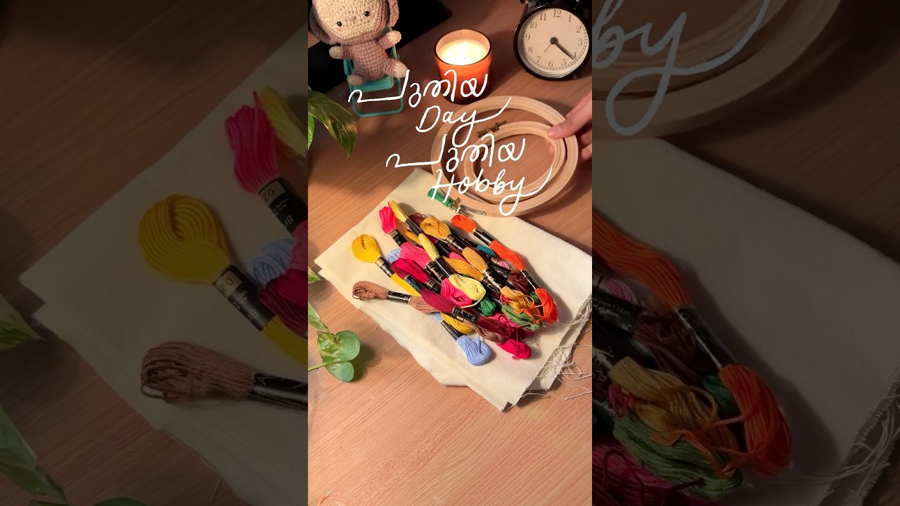 Ep.5 | Discover a New Hobby: Embroidery 🧵