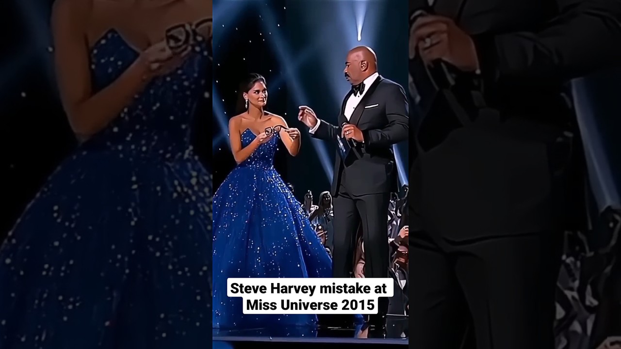 Steve Harvey's 2015 Miss Universe Mistake 🤦‍♂️