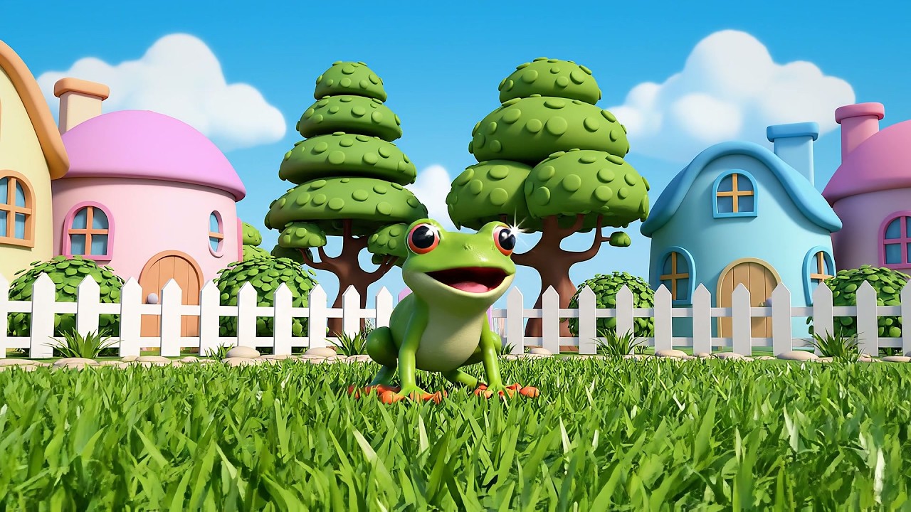 Весёлая песенка о прыгающей лягушке 🐸