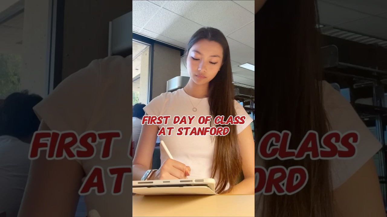 First Day at Stanford University π