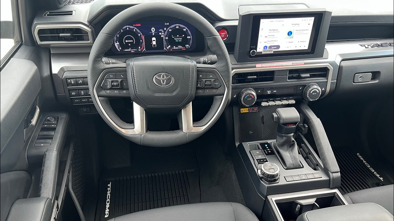 2025 Toyota Tacoma TRD Off-Road Button Tutorial