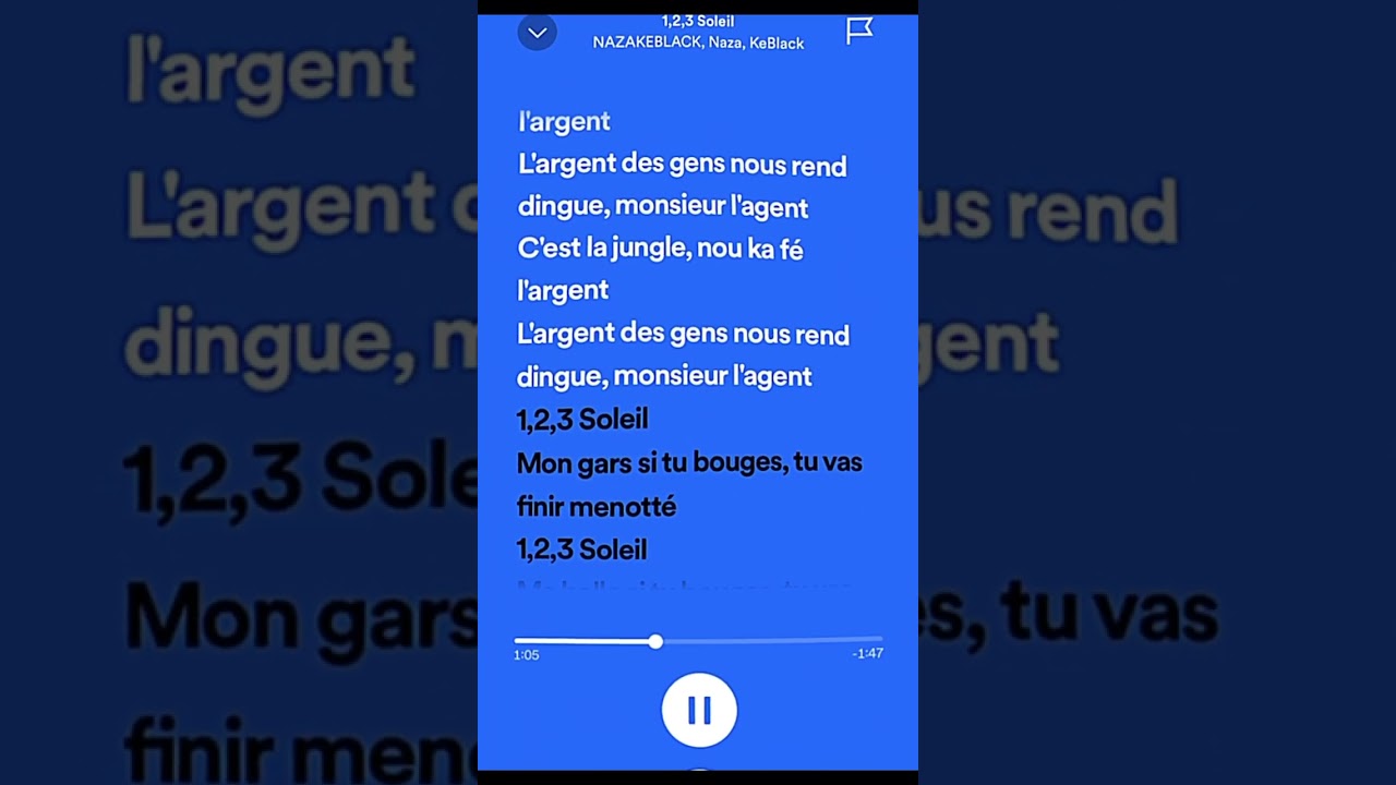 1, 2, 3 Soleil - Naza & KeBlack 🎶