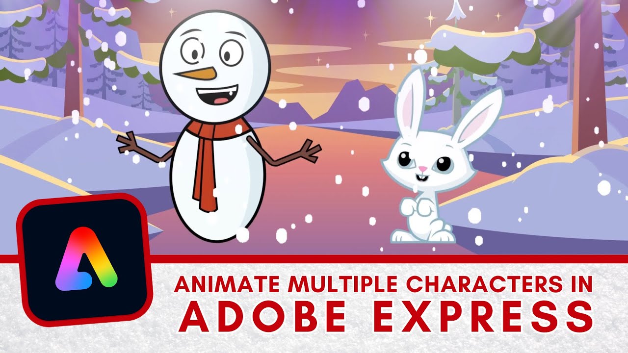 Animate Multiple Characters in Adobe Express 🎬