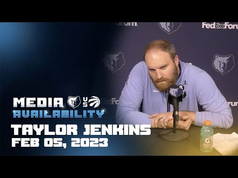 Grizzlies vs Raptors : Coach Taylor Jenkins press conference 02.05.23