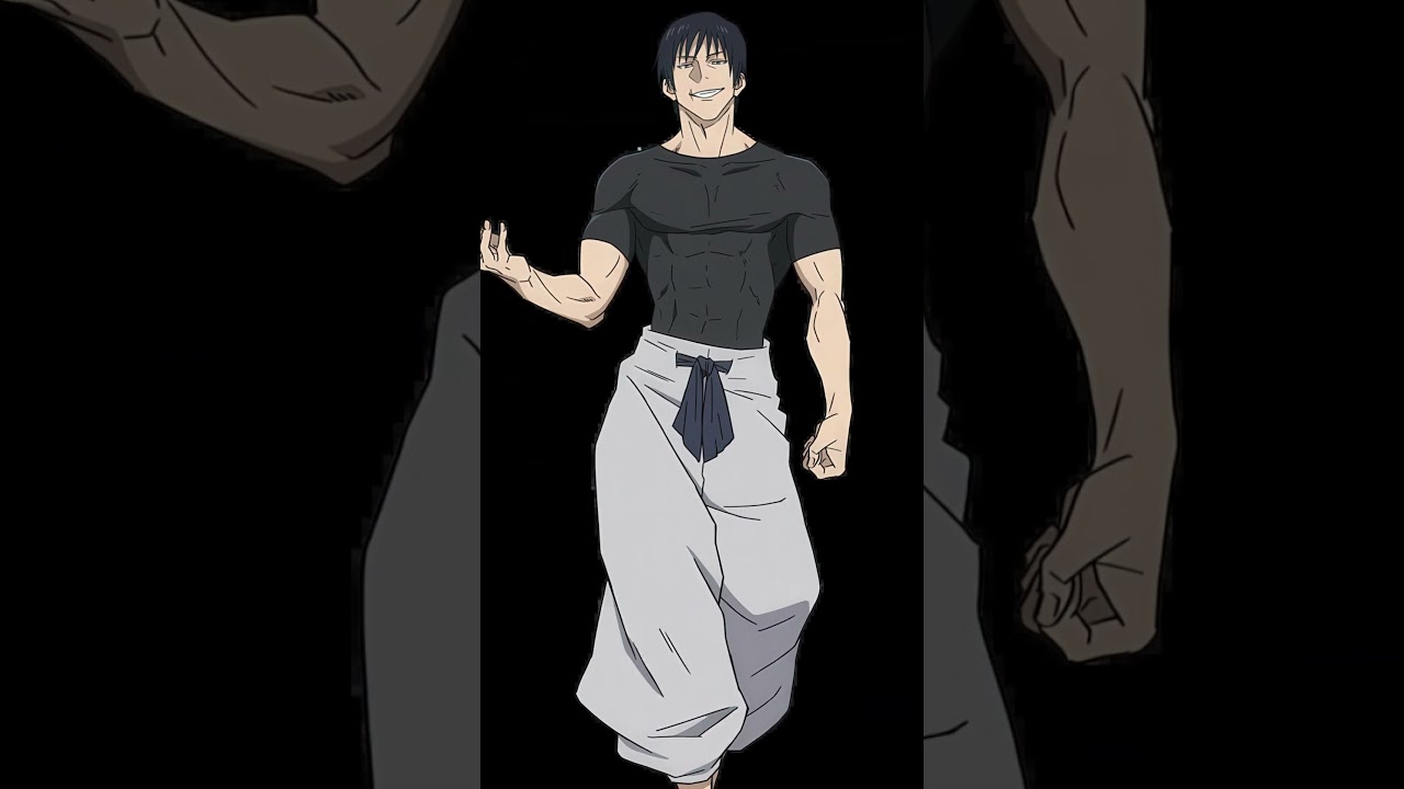 ФОРМА И ГЕНЕТИКА ТОДЖИ ФУШИГУРО!? #бодибилдинг #jujutsukaisen #tojifushiguro