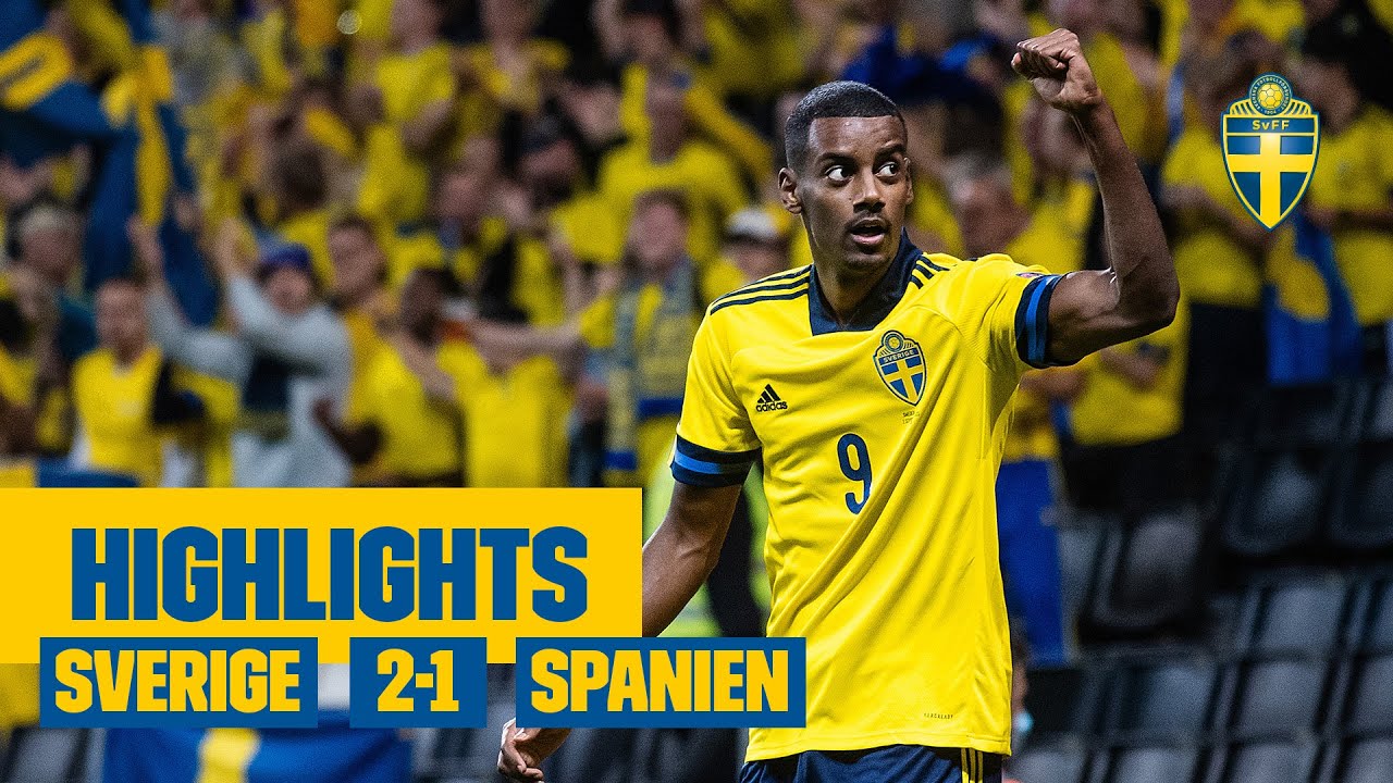 Svenska Segrar! Sverige vinner mot Spanien 2-1 i VM-kval ⚽