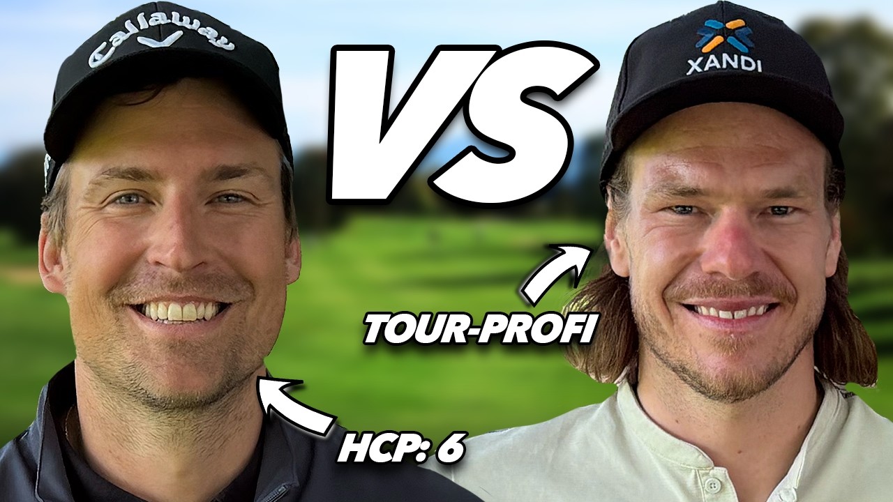 Matchplay vs. Tour-Pro. Erst Loch 18 entscheidet!
