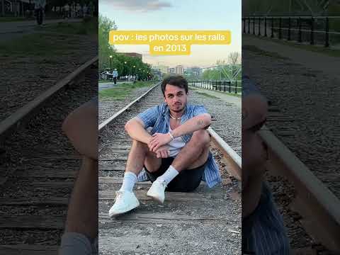 pov : les photos swag sur les rails en 2013 vous l’aviez fait aussi ?#photo#swag#2013#nostalgie#lol