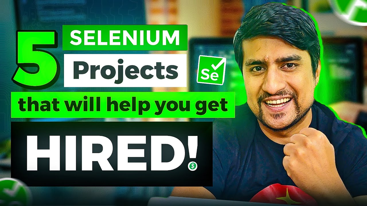 5 Top 5 Must-Do Selenium Projects for Beginners 🚀