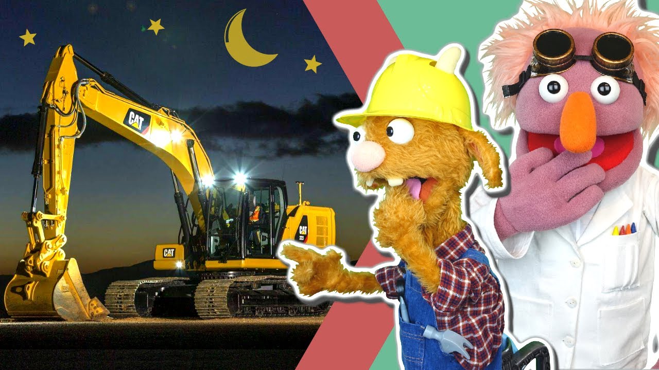 Twinkle Twinkle Big Machine: Lullaby and Bedtime Story about Excavators
