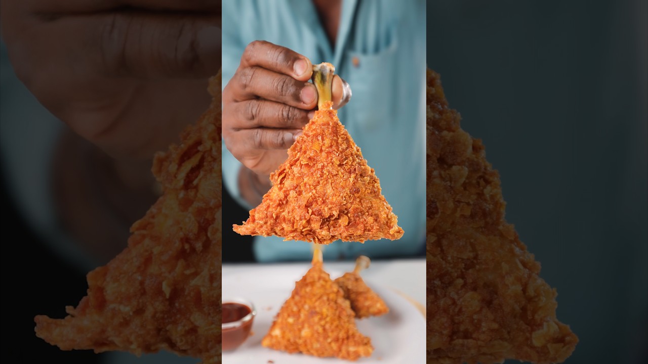 Fried Chicken Leg Samosa 🍗 for Iftar