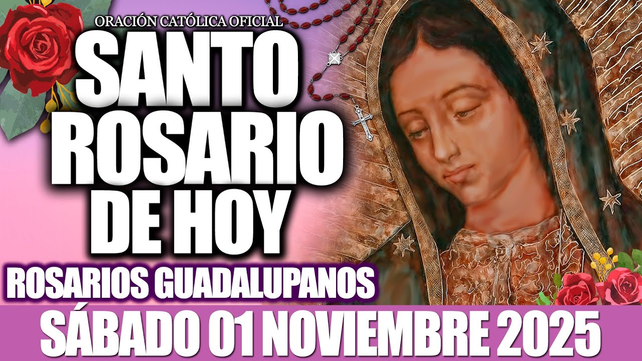 Únete al Santo Rosario Gozoso - Sábado 1 de Noviembre 2025 🙏